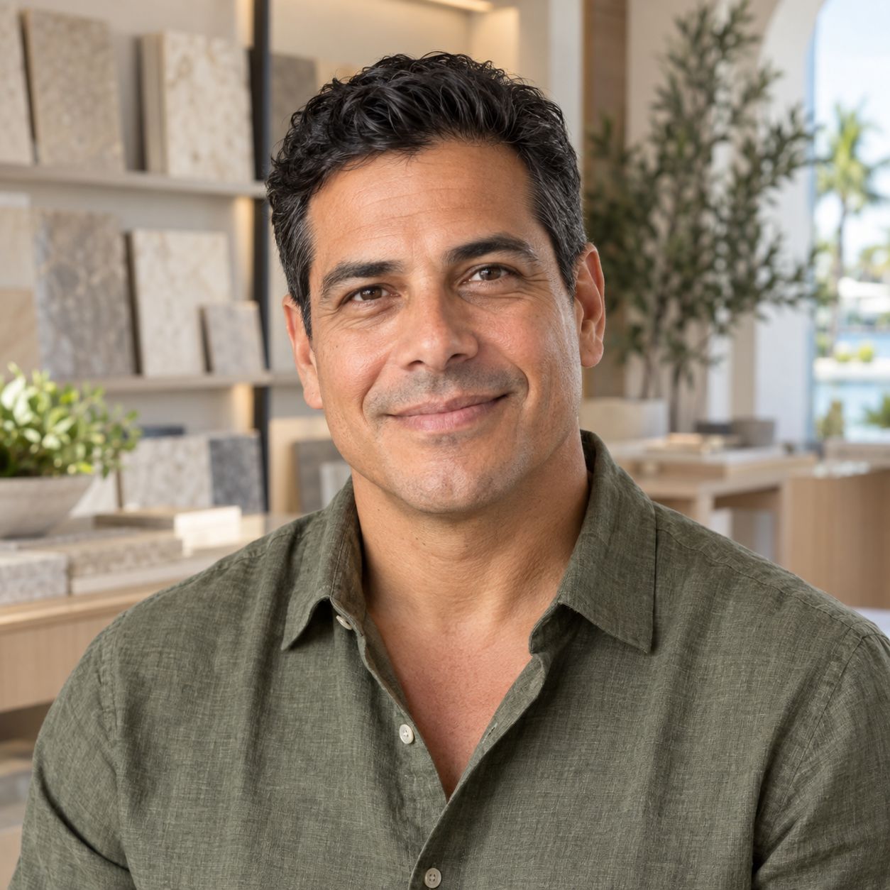 Portrait of Daniel Rivera, virtual design host