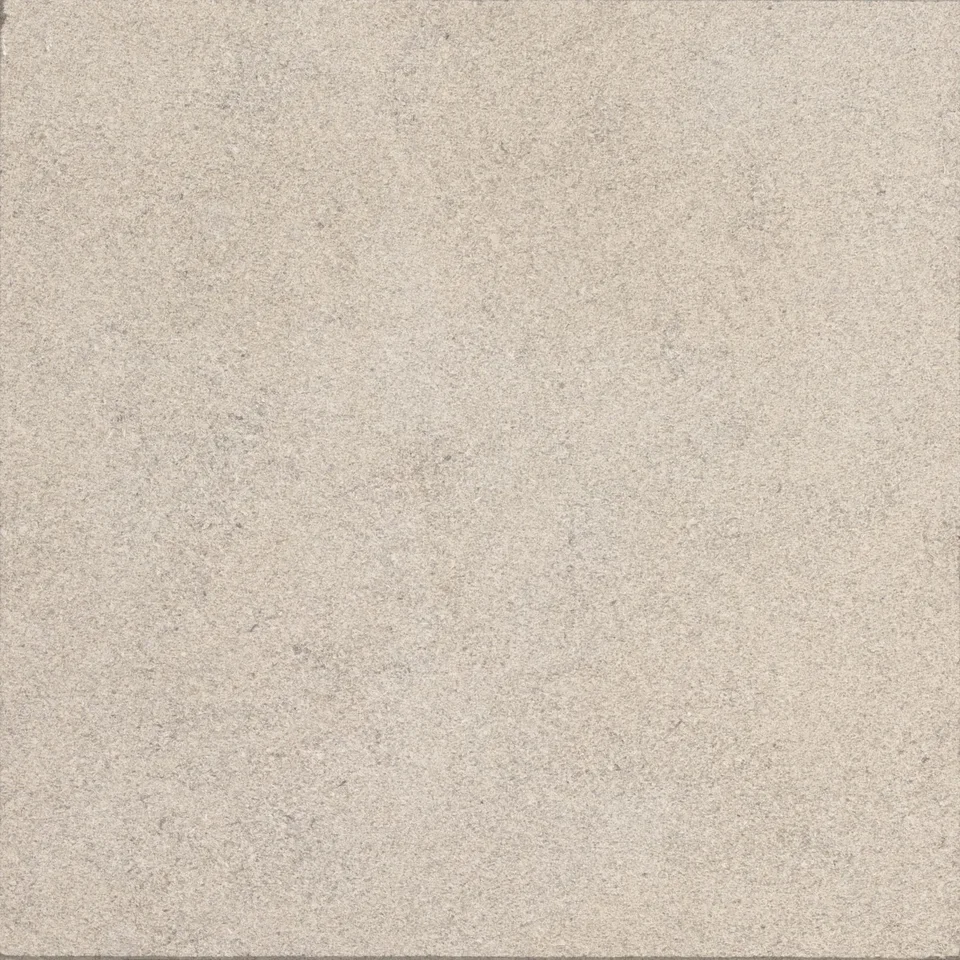 Polycor Indiana Limestone Standard Buff honed sample with warm cream mineral grain